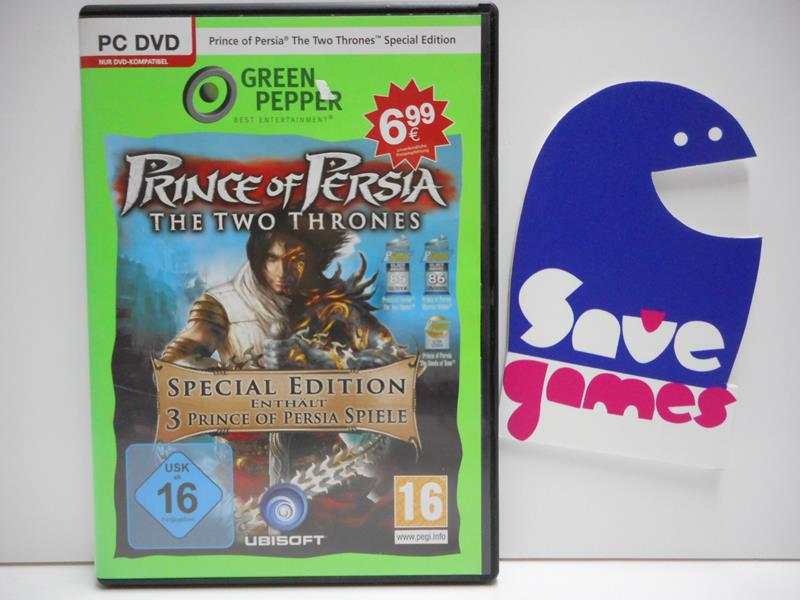 Prince of Persia Two Thrones (Special Edition 3 PC Games) The Two