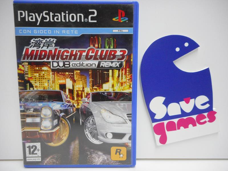 Midnight Club DUB Edition Remix Playstation PS2 